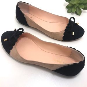 ♠️ Kate Spade Westgrove Ballet Flats • Fawn Black